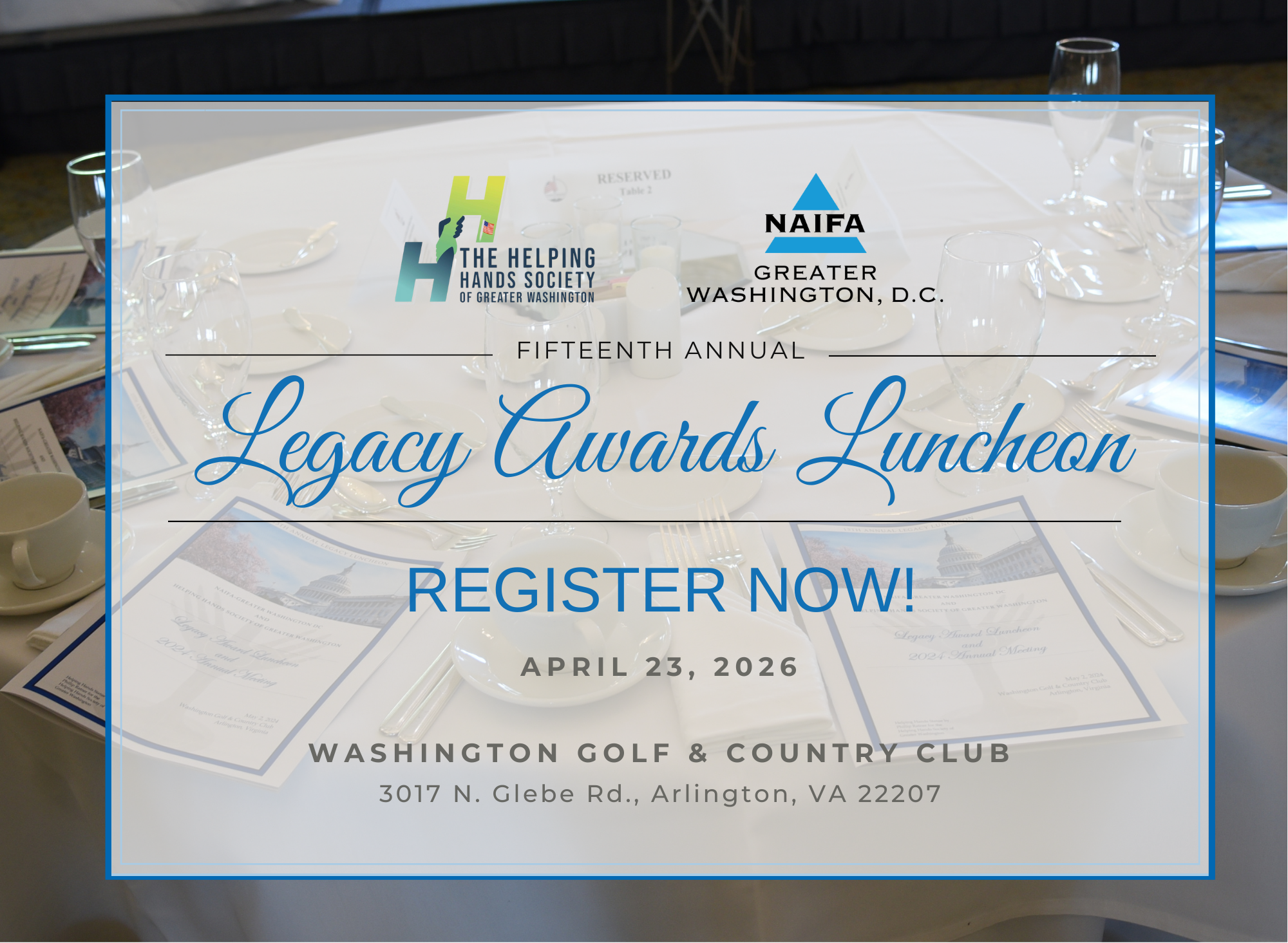 2026 Legacy Luncheon DC
